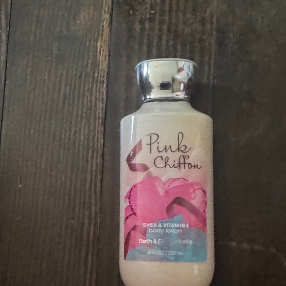 Bath & Body Works Other - Bath & Body Works Pink Chiffon Shea & Vitamin E Body Lotion